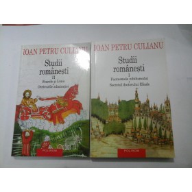 STUDII  ROMANESTI  vol. I si II - IOAN PETRU  CULIANU